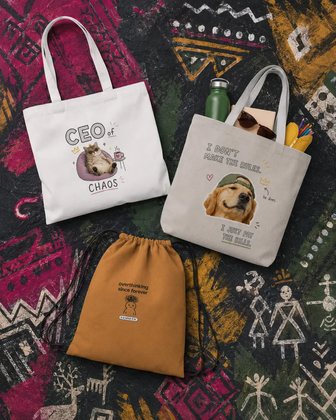 Tote Bags & Accessories