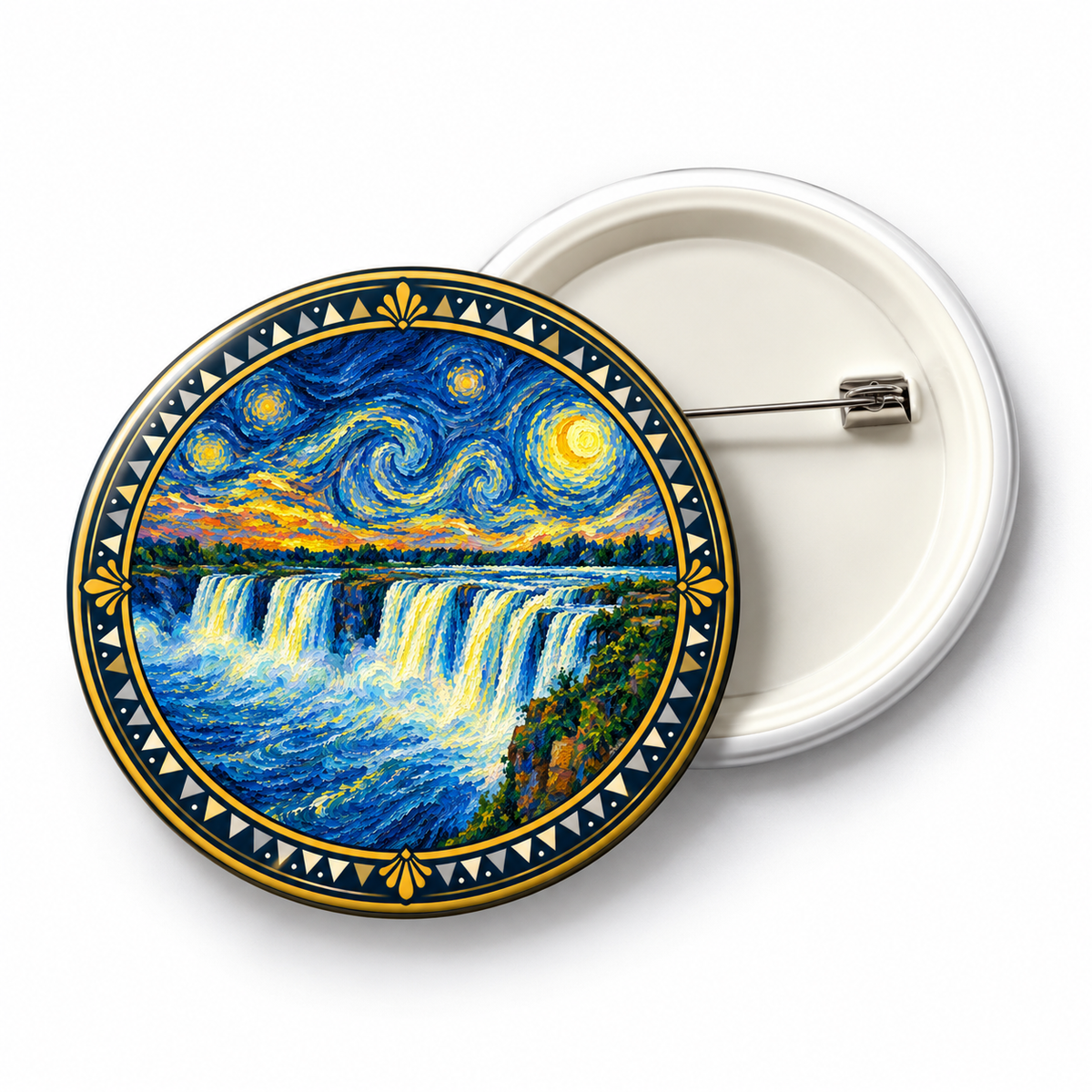 Chitrakoot Waterfall Badge