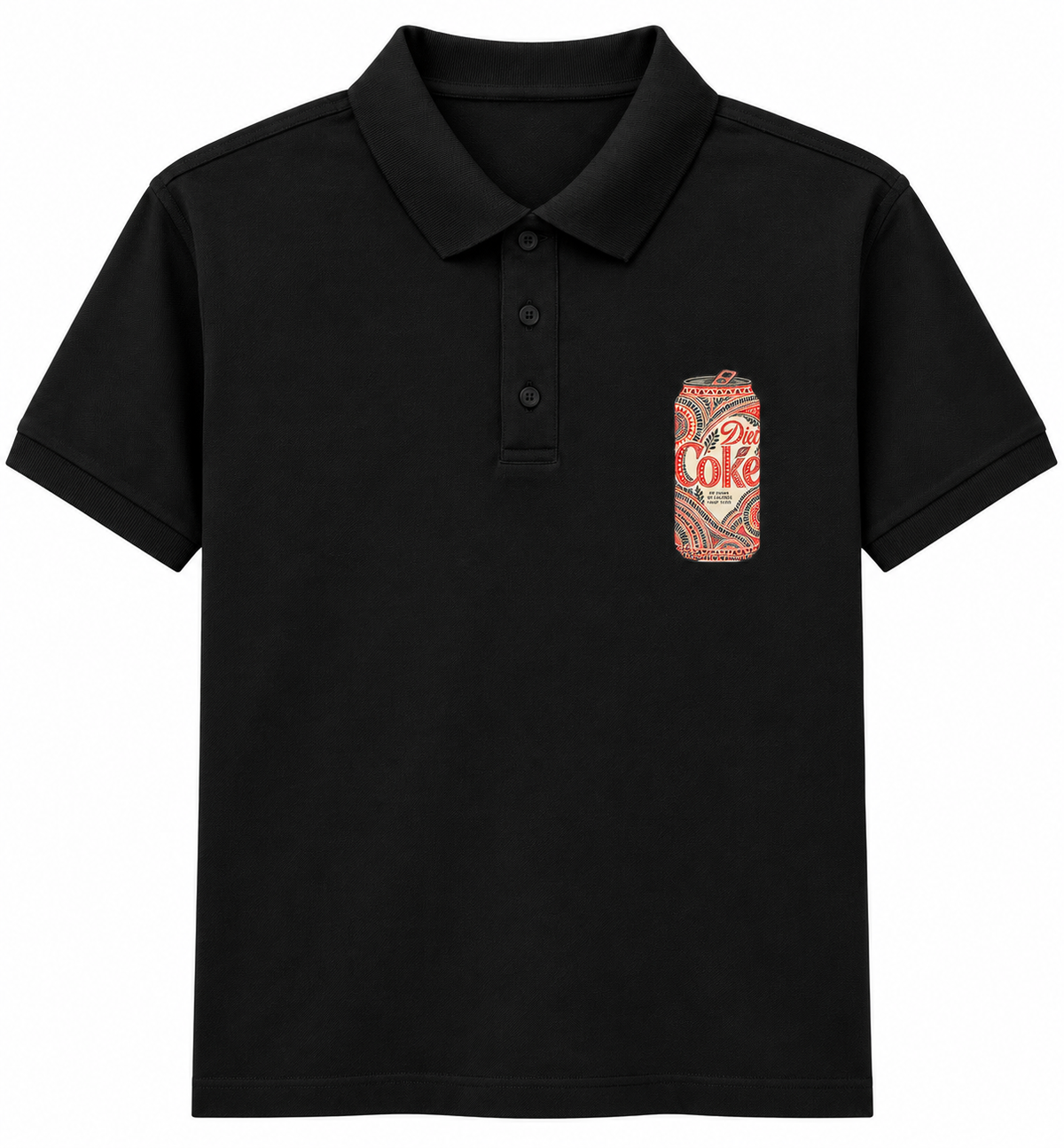 Diet Coke + Gond Art Men's Polo