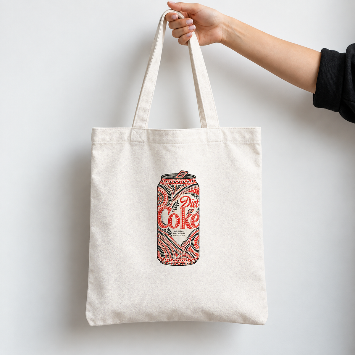 Diet Coke + Gond Art Tote Bag