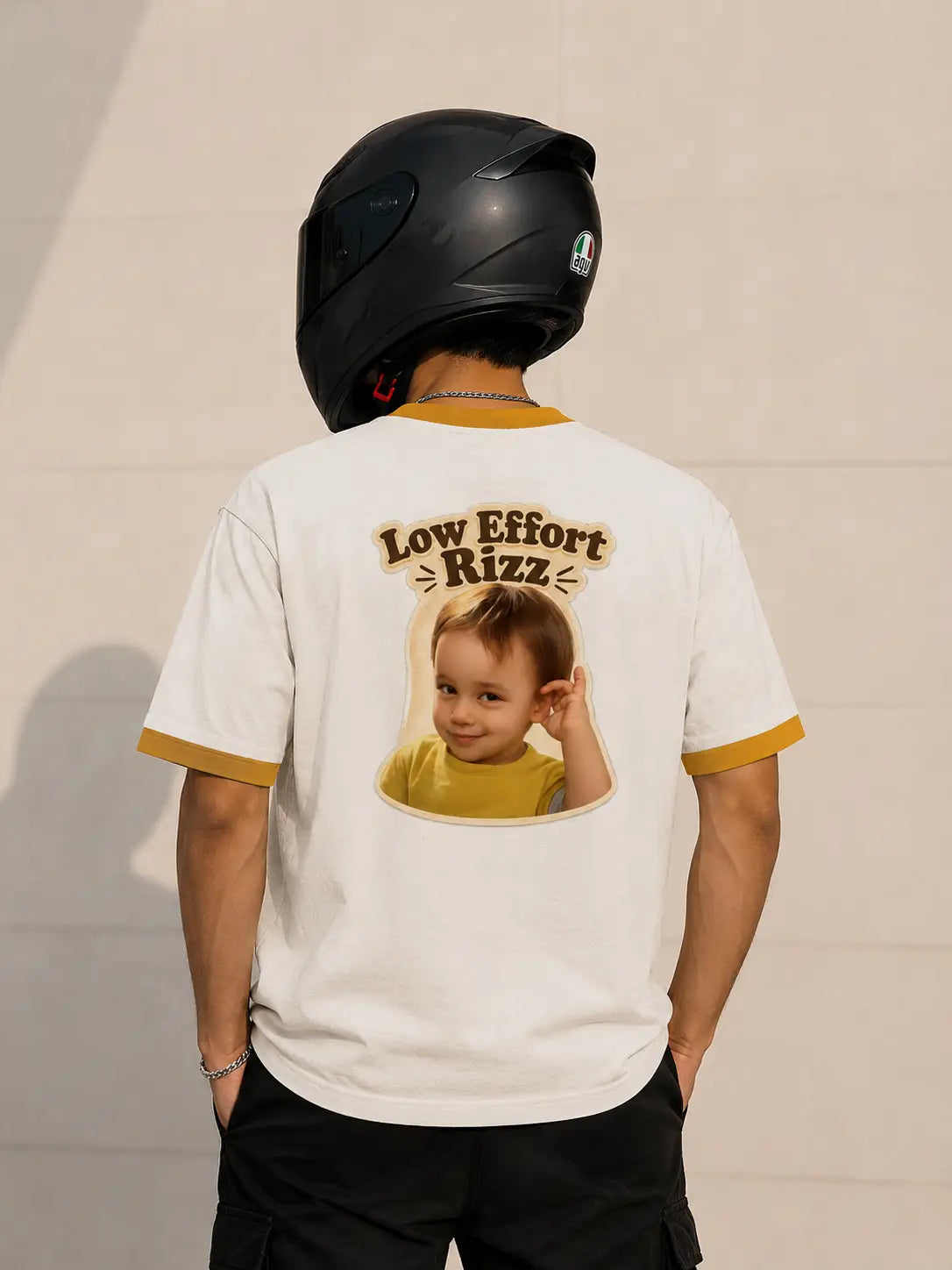 Low Effort Rizz Oversized Tee
